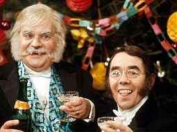 Bilbo and Frodo celebrate